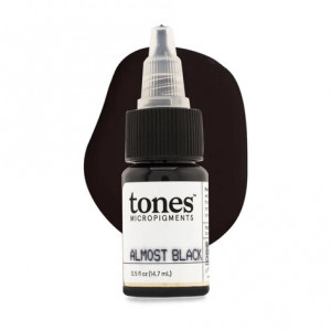 Пигмент Tones Micropigments Brows Set - Almost Black